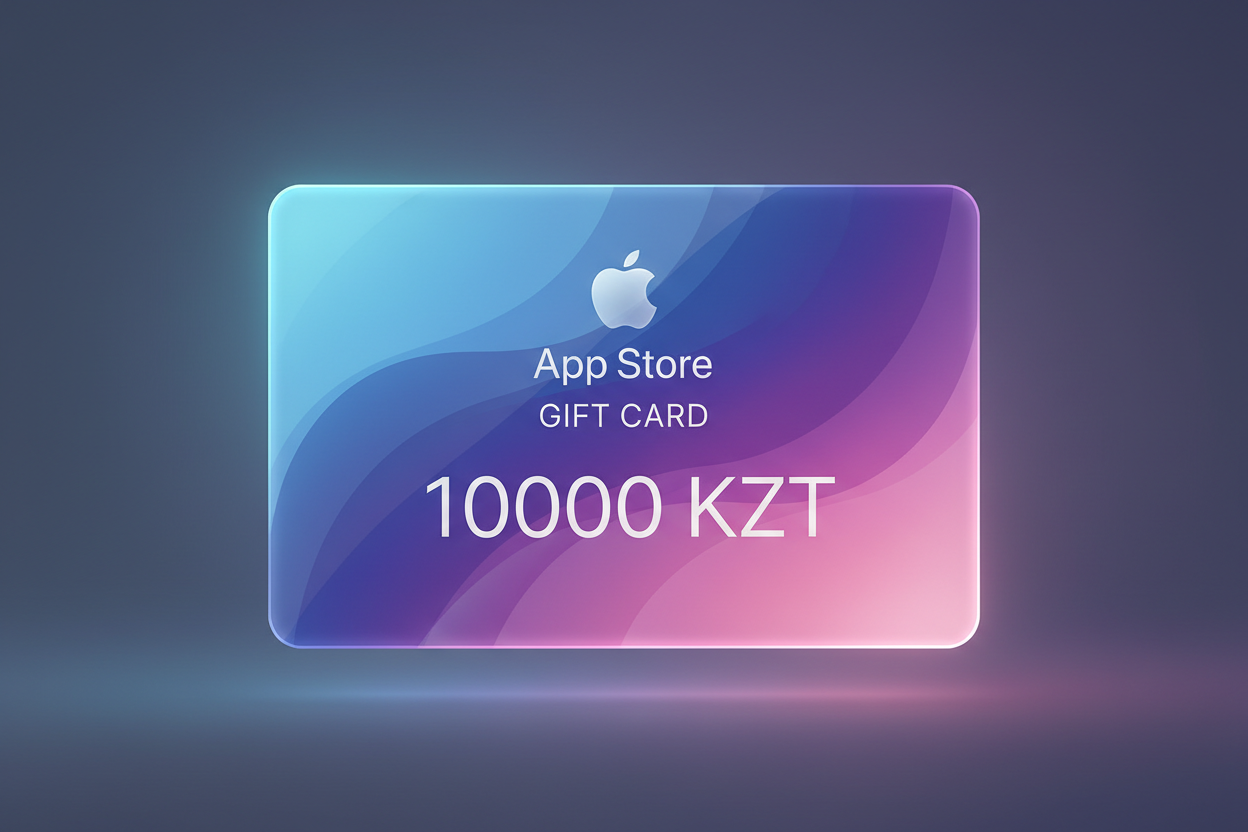 App Store & iTunes Gift cards 10000 KZT 