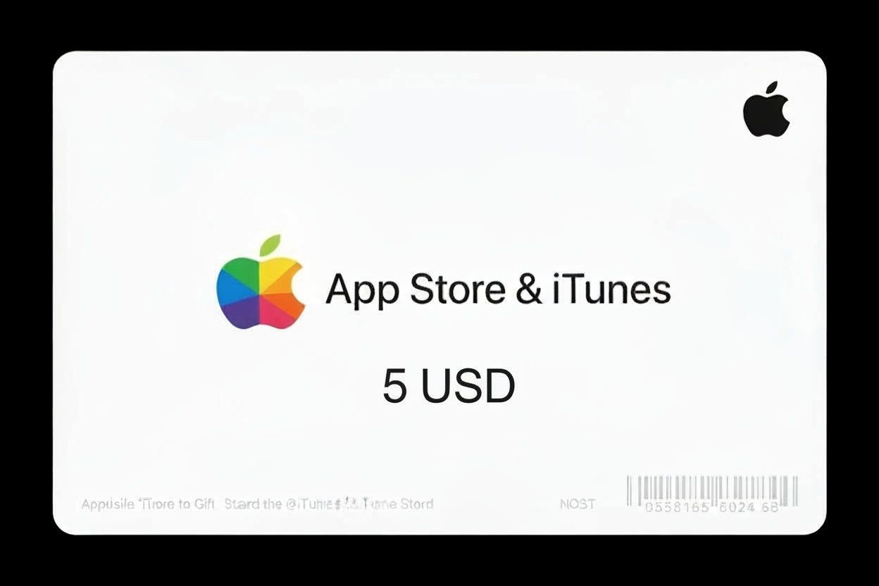 App Store & iTunes 5 USD