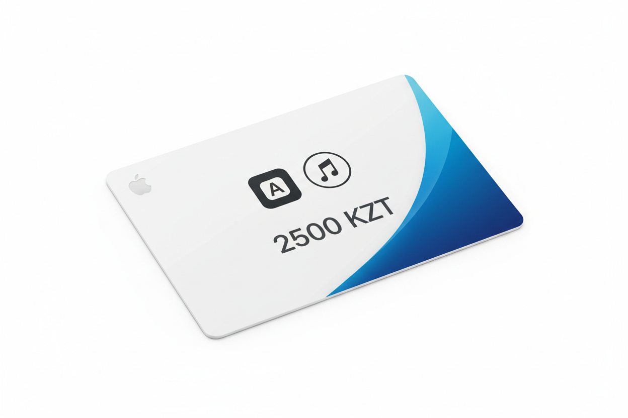 App Store & iTunes 2500 KZT